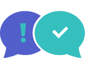 Request and acknowledgement symbols from the original artwork
